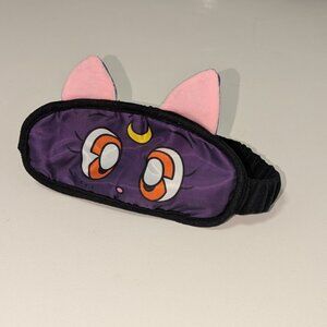 Sailor Moon Luna sleep eye mask